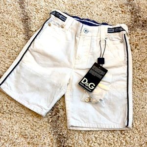 White Dolce & Gabbana shorts - 2T